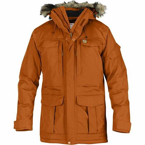 Fjallraven Nuuk Parkas Yellow Singapore For Men (SG-423019)